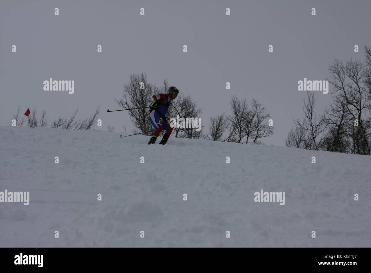 Skimountaineering World Cup a Tromsø , Randonee Racing Foto Stock