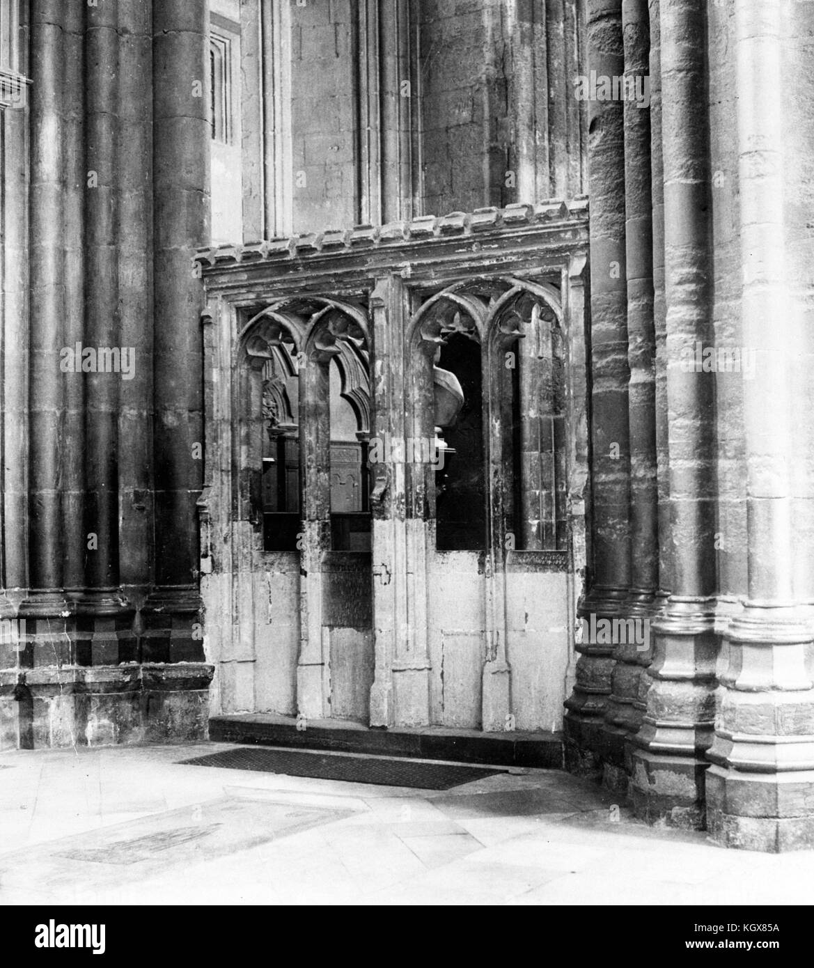 Little Poets' Corner diventa Abbey War Memorial Chapel. Foto Stock