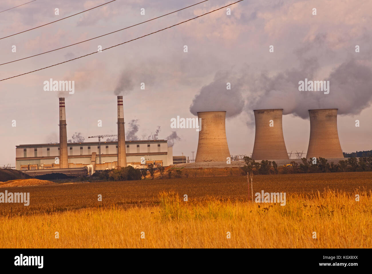 Il carbone power station Foto Stock