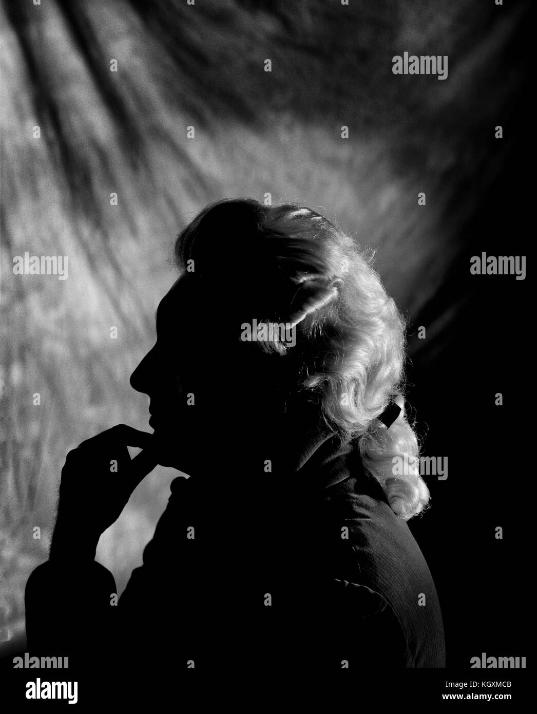 Adam Smith pensando Foto Stock