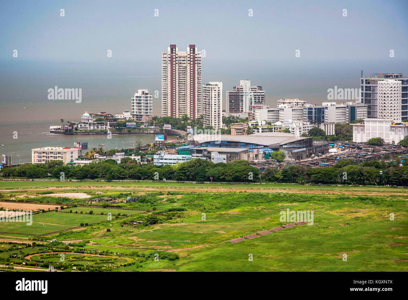 Mahalaxmi racecourse, Mumbai, Maharashtra, India, Asia Foto Stock