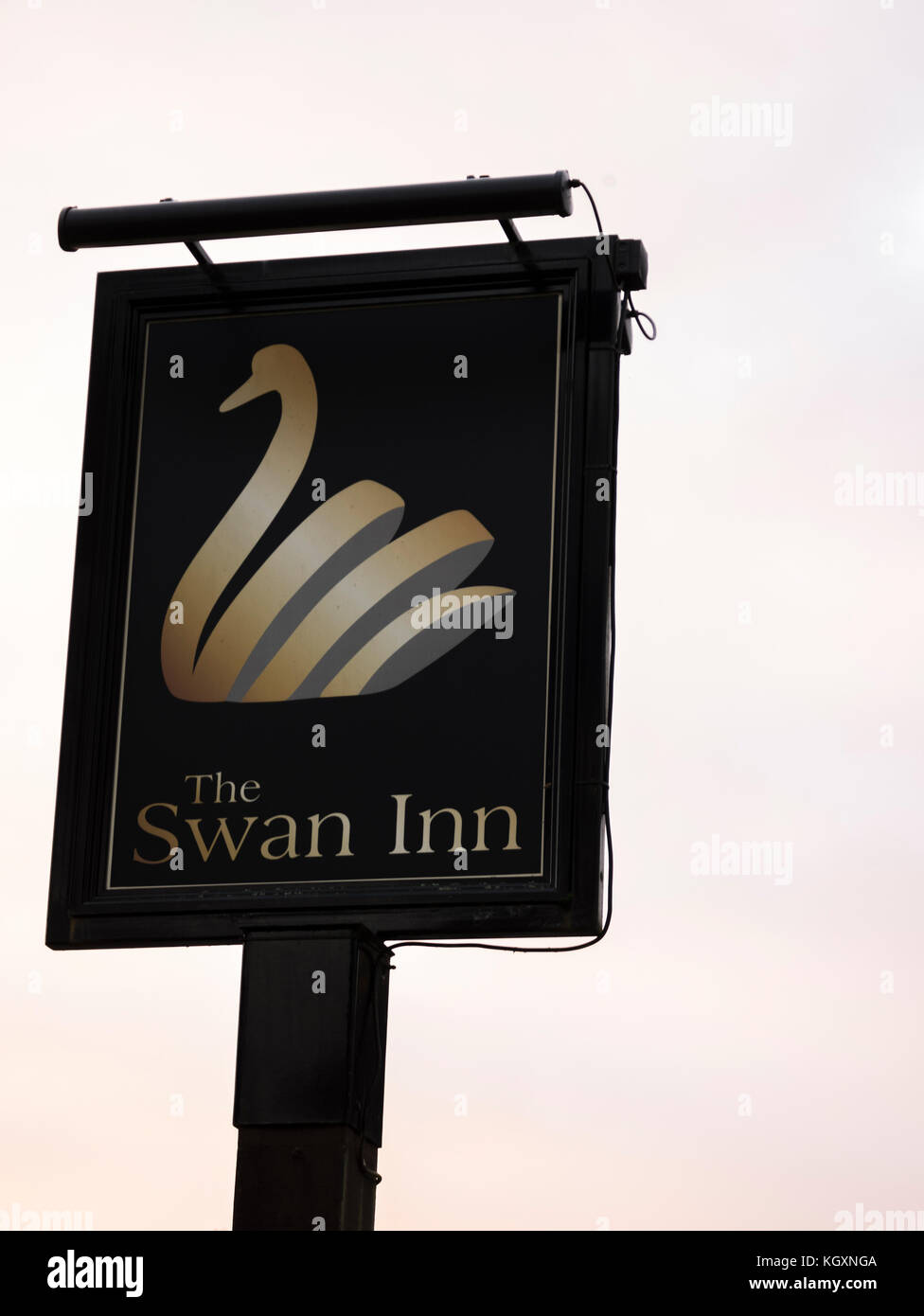 The Swan Inn, poco grafico, kent, Regno Unito Foto Stock