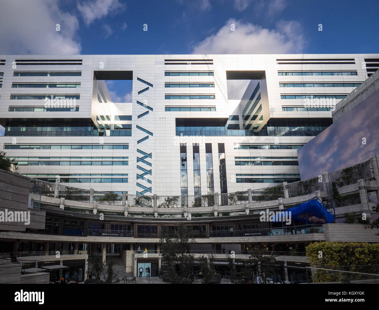 UBS 5 Broadgate nella città di Londra - i nuovi uffici di UBS, progettato dagli architetti rendono Ken Shuttleworth e aperto nel 2016 Foto Stock