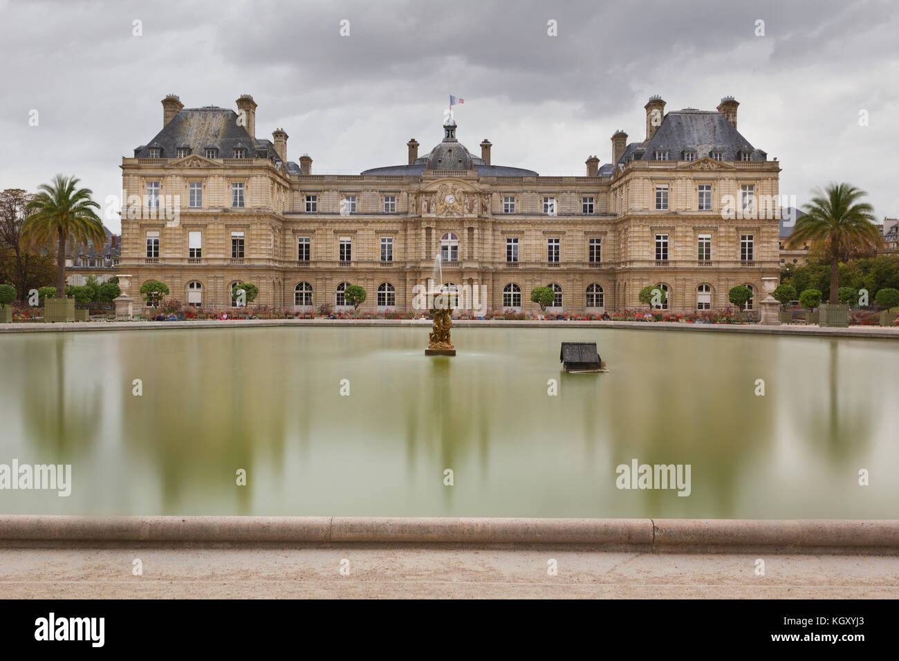 Sénat - Jardin du Luxembourg - Parigi Foto Stock