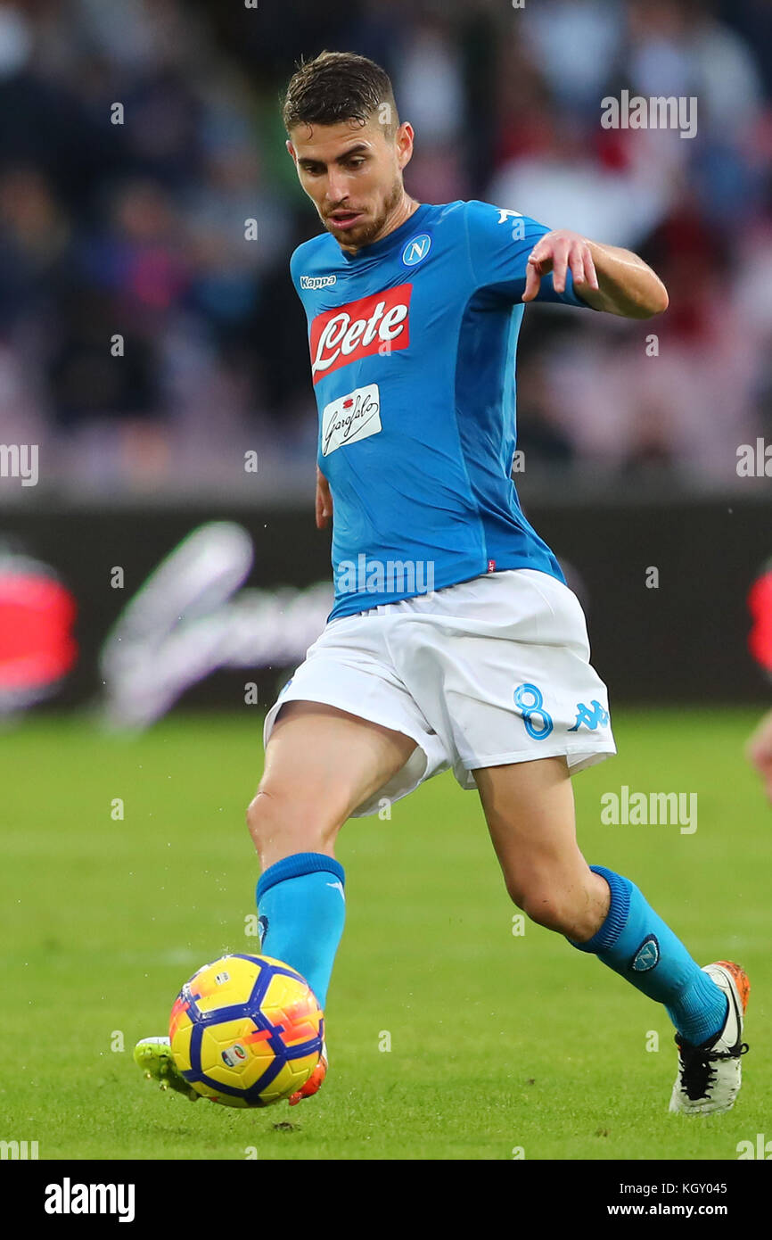 Jorge luiz frello jorginho napoli napoli 29-10-2017 stadio san paolo campionato di calcio di serie a 2017/2018 napoli - Sassuolo foto cesare purini / i Foto Stock