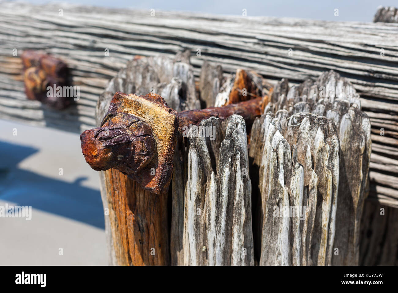 La foto è stata scattata a Port Fairy, Victoria. Foto Stock