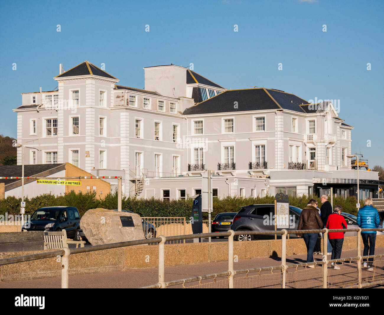 Hythe Imperial hotel, hythe, kent, Regno Unito Foto Stock