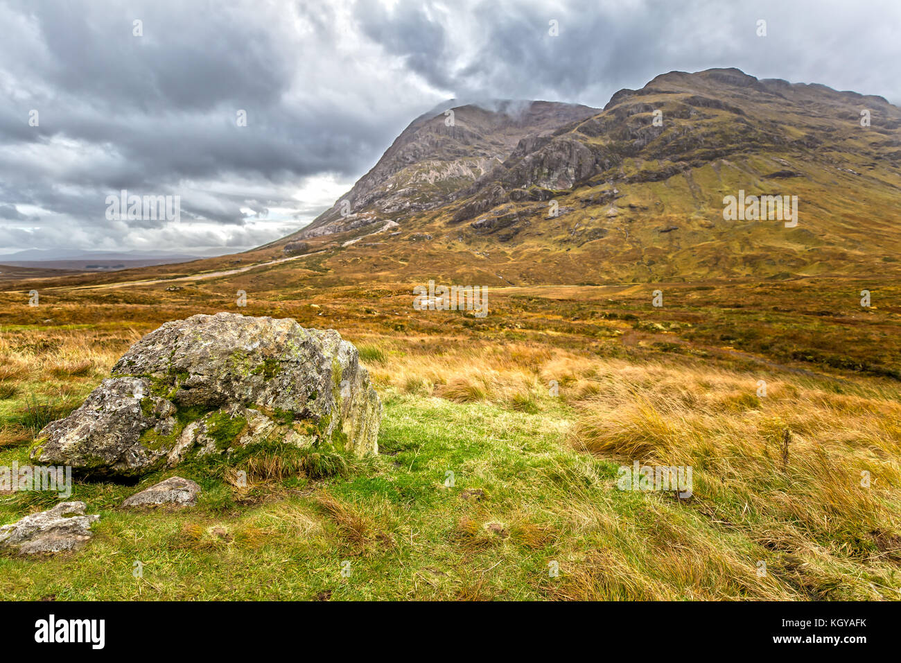 Panoramica vista impressione delle Highlands Foto Stock