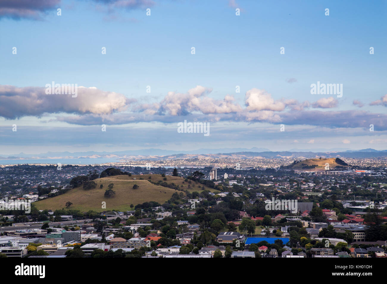 Auckland campo vulcanico Foto Stock