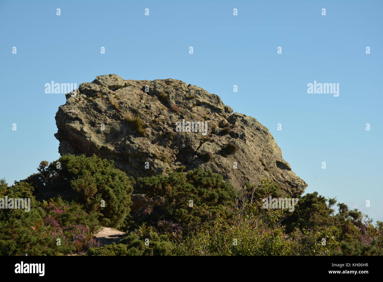 Il Agglestone,Dorset Foto Stock