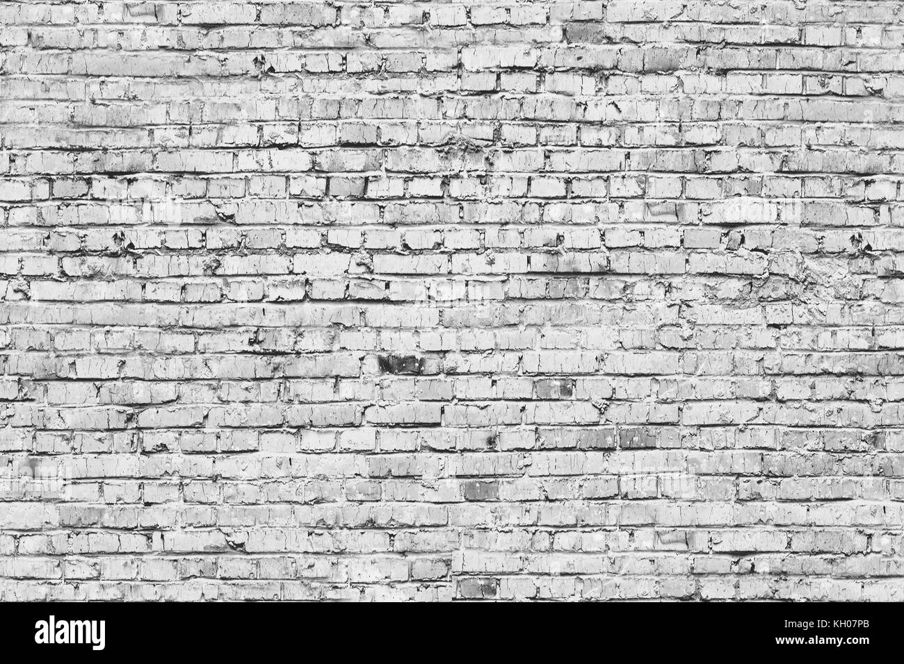 Mattoni senza giunture. grigio texture di sfondo parete vintage Foto Stock