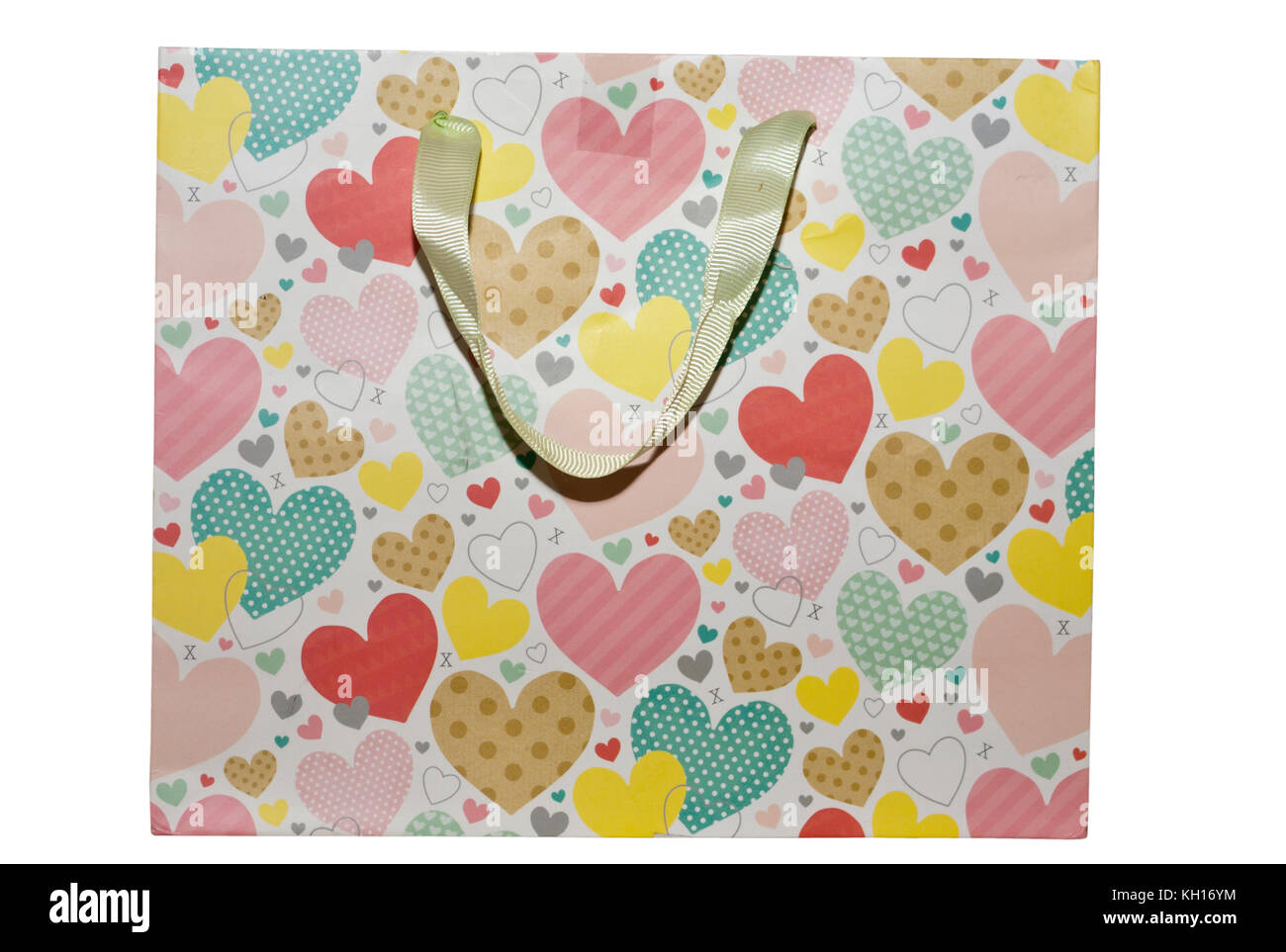 Carta borsa regalo Foto Stock
