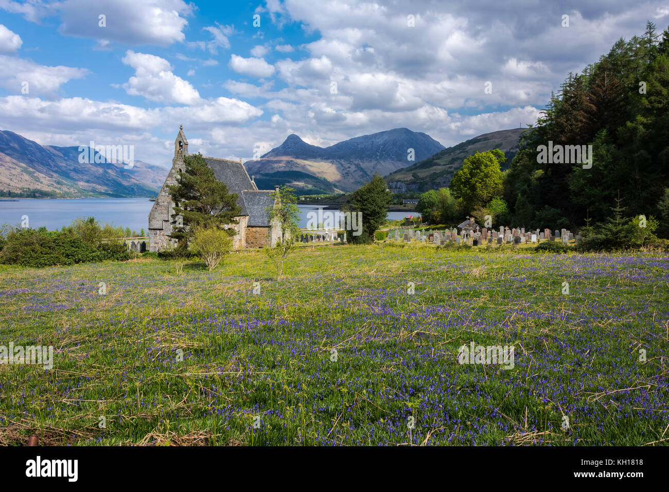 Chiesa di San Giovanni Evangelista, Ballachulish, Lochaber, Scotland, Regno Unito Foto Stock