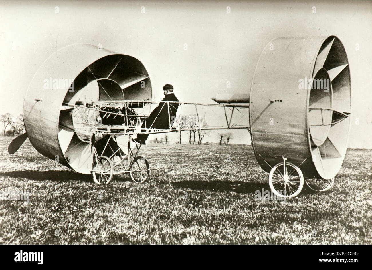 La Givaudan soccombente aeromobili, 1909 Foto Stock