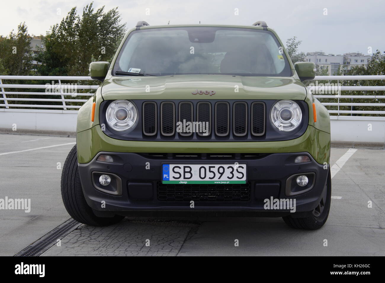 2017 jeep renegade 1.4t multijet 4x4 settantacinquesimo anniversario Foto Stock