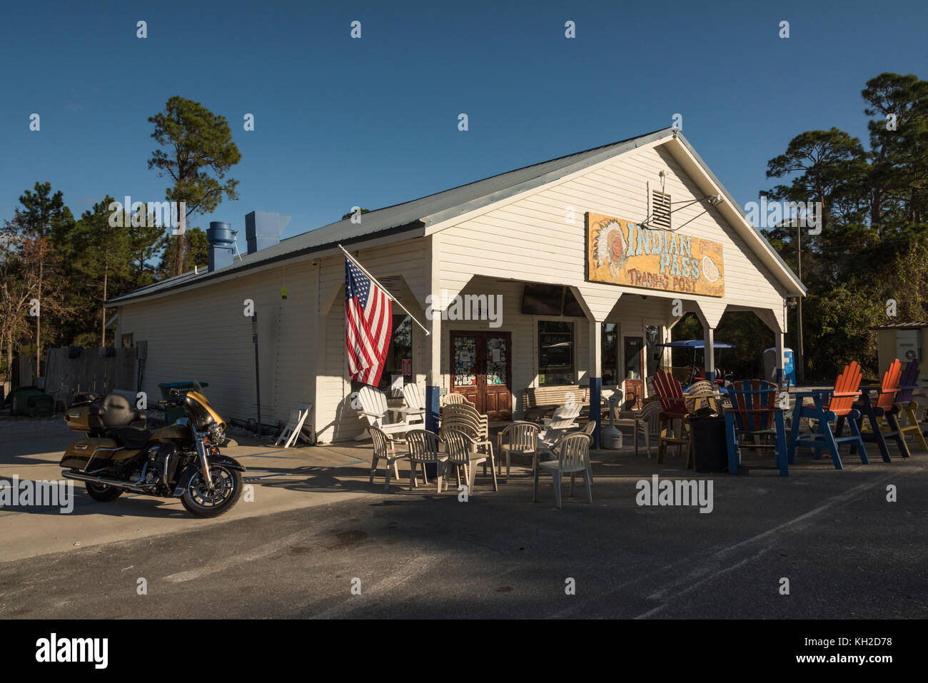 Indian Pass Raw Bar in Port Saint Joe, Florida Foto Stock