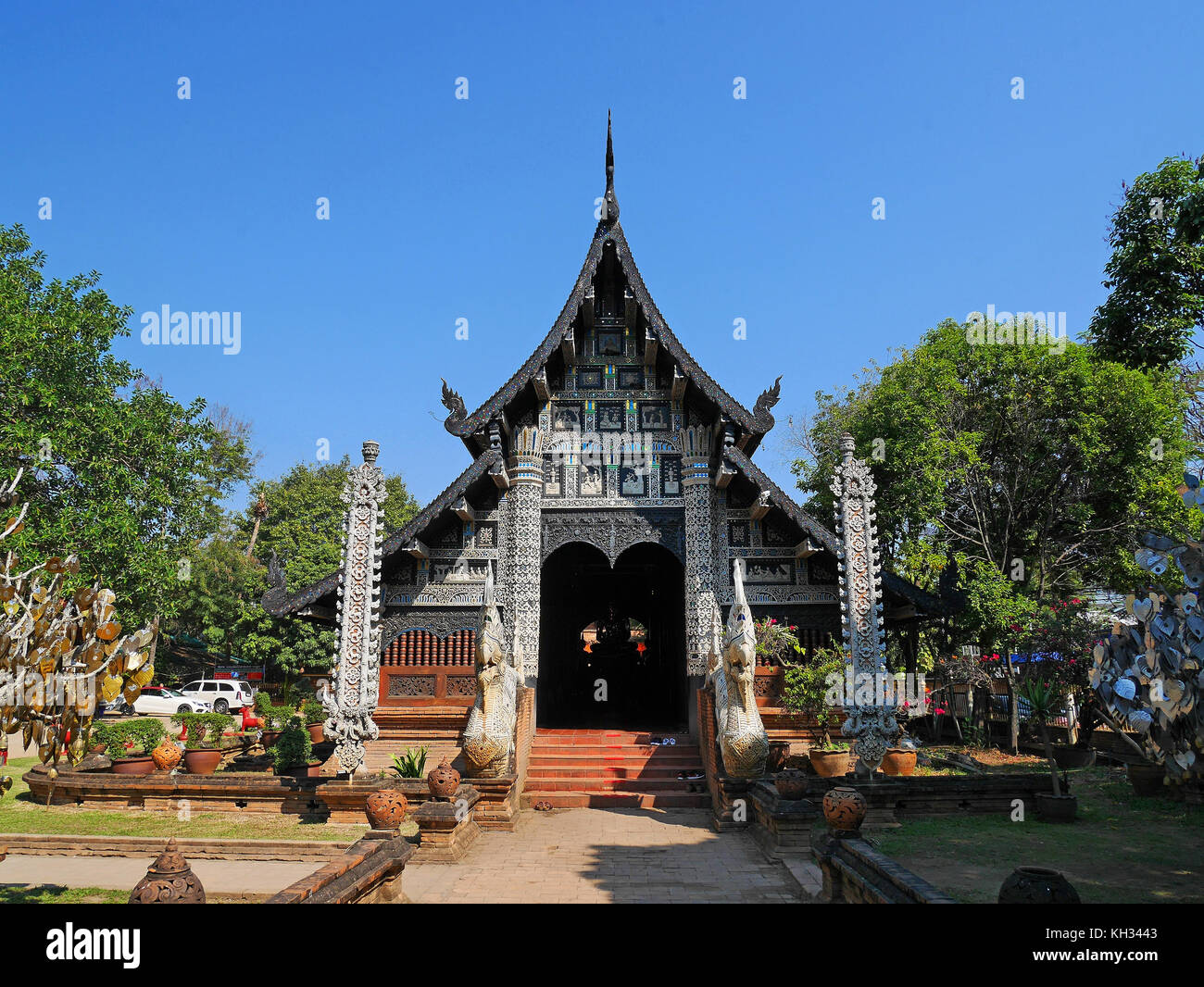 Chiang Mai, Thailandia - 30 gennaio 2017: wat lok molee Foto Stock