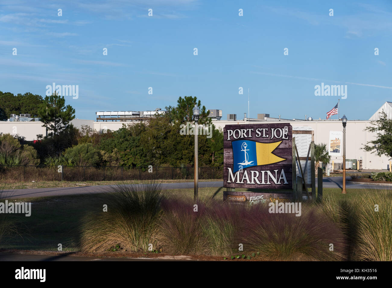 Port Saint Joe Marina, Florida USA Foto Stock