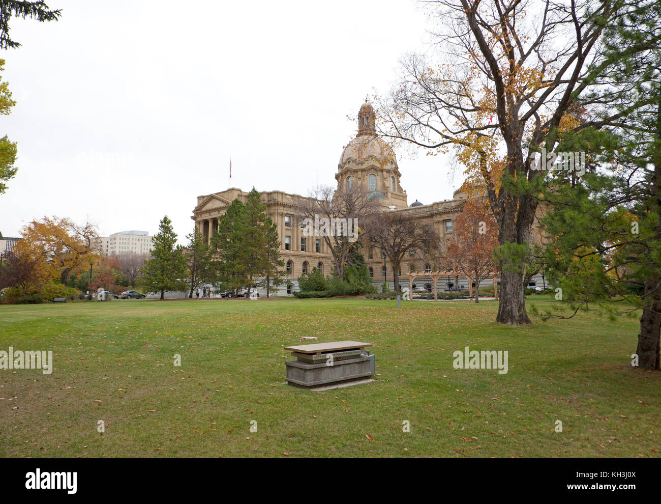 Il 6 ottobre 2017: lato ovest del legislatore alberta building Foto Stock