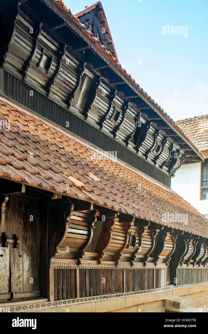 Padmanabhapuram Palace, Tamil Nadu, India, Asia Foto Stock