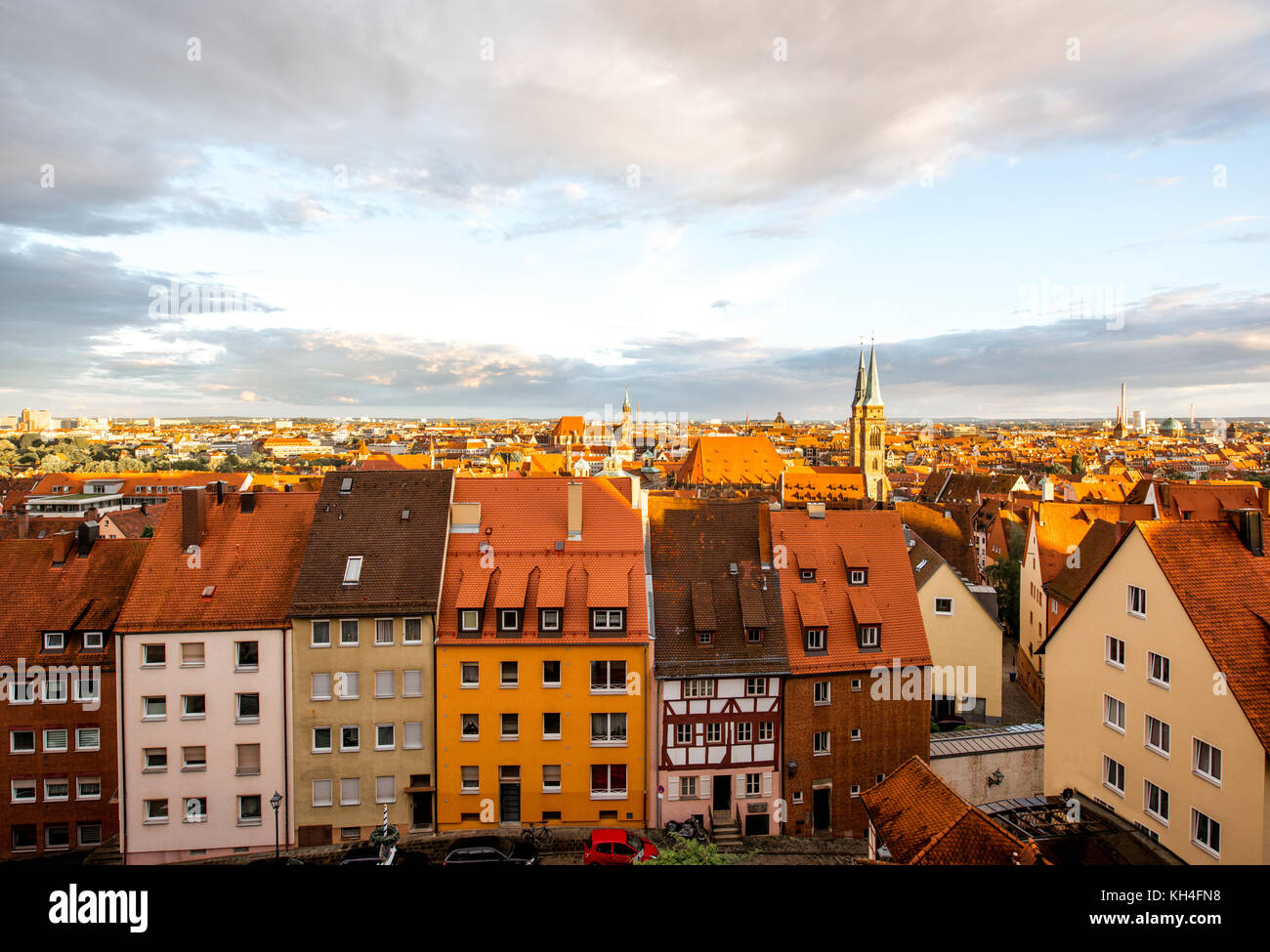 Nurnberg City in Germania Foto Stock