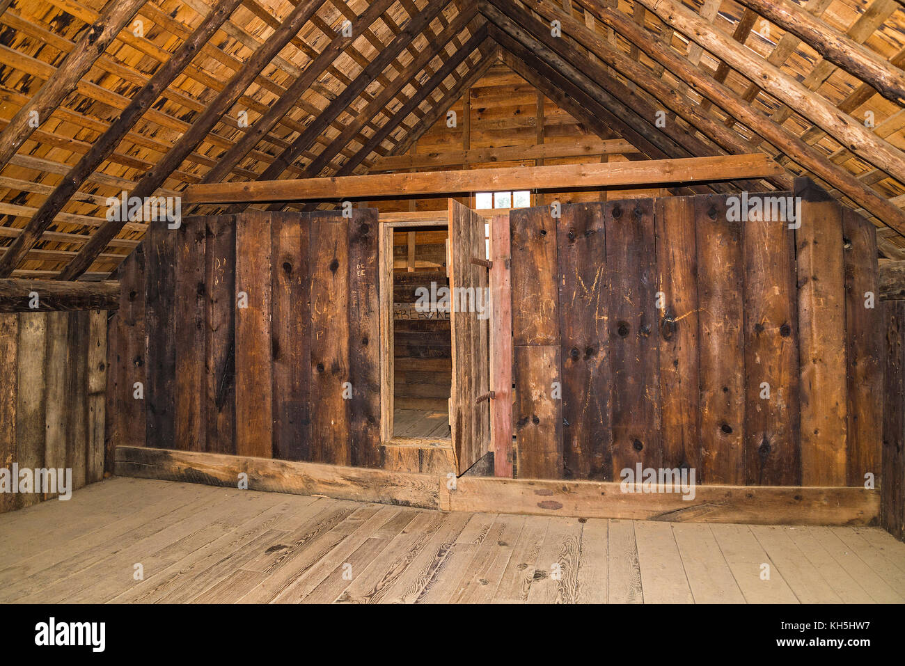 Parco Nazionale di Great Smoky Mountains. Cades Cove loop road. Foto Stock