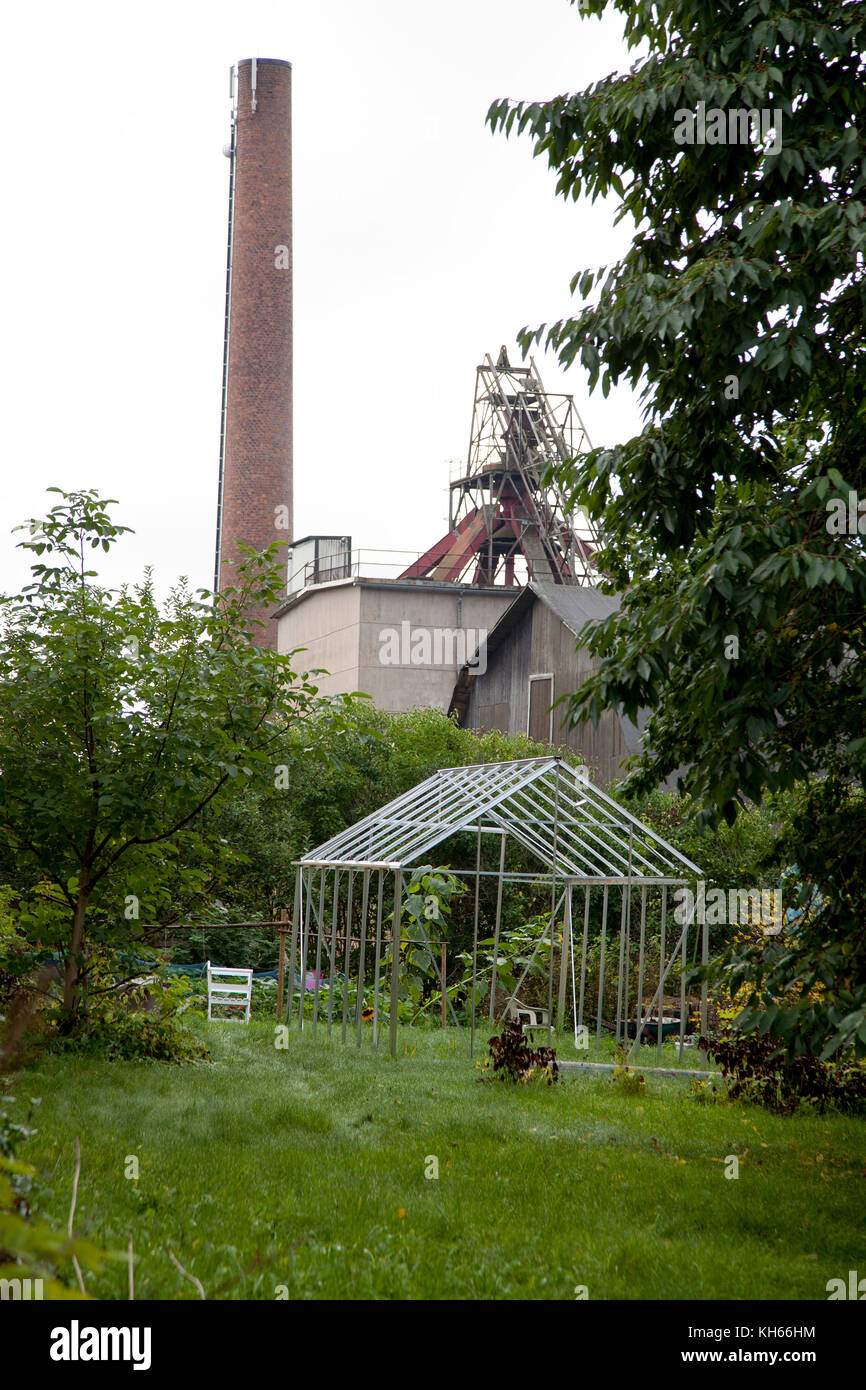 HÄLLEFORSNÄS abbandonò l'industria del ferro a Södermanland, dopo 350 anni la fabbrica fu chiusa. Foto Stock