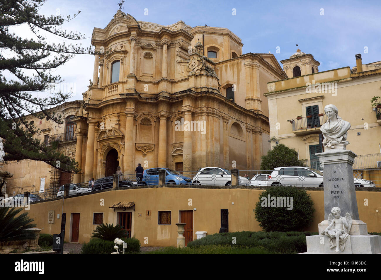 Chiesa di san Domenico, noto, Sicilia Foto Stock
