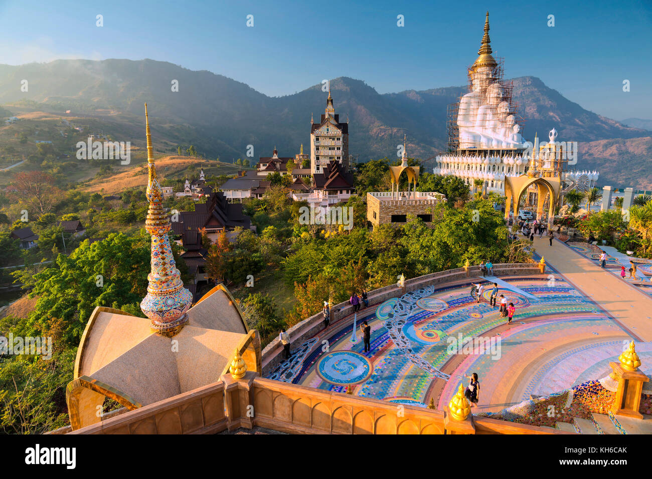 Wat Phra That figlio di Pha Kaew petchaboon thailandia Foto Stock