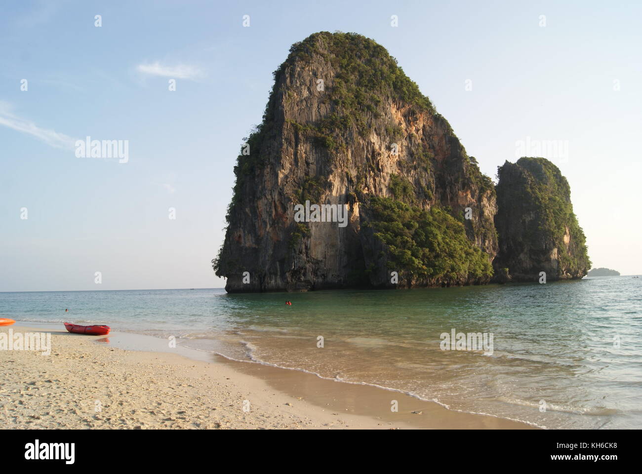 Le isole di phranang cave beach Foto Stock