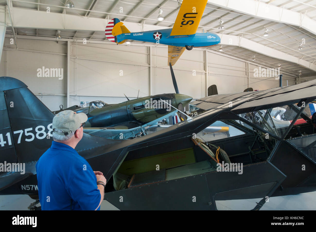 Aviazione militare Museo Virginia Beach VA Foto Stock
