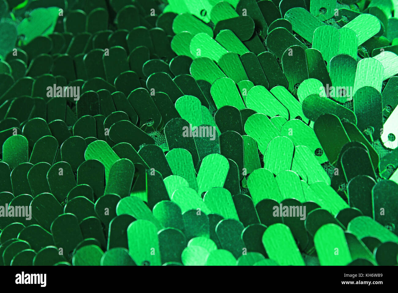 Spangle, sequin pailette sfondo. Abito a specchio panno di materiale modello di texture. Sartoria concetto di cucitura. Shiny specchiata tessuto di moda. Shiny cl Foto Stock