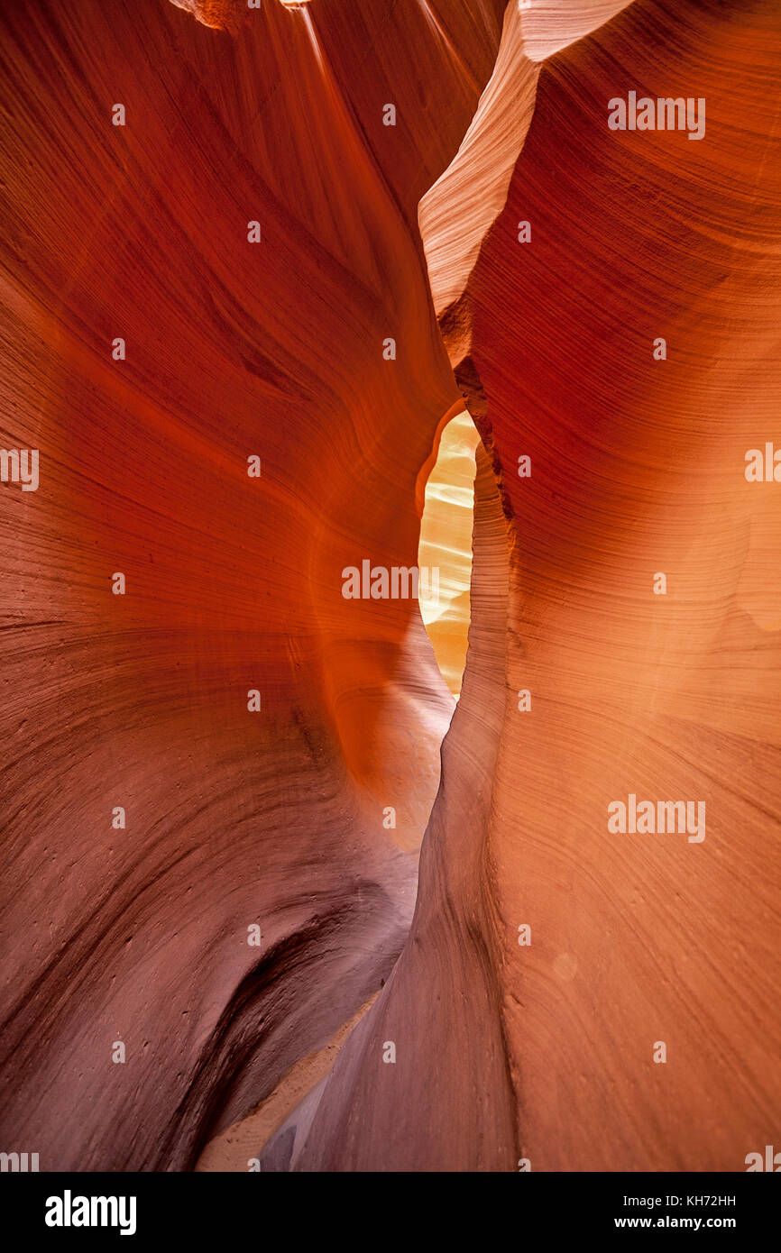 all'Antelope canyon Foto Stock