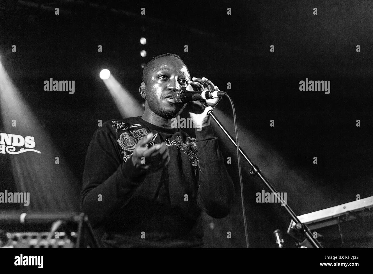 Birmingham, Regno Unito. 13 novembre 2017. La Rrationale gioca una data riprogrammata al Birmingham Hare & Hounds. © Ken Harrison/Alamy Live News Foto Stock