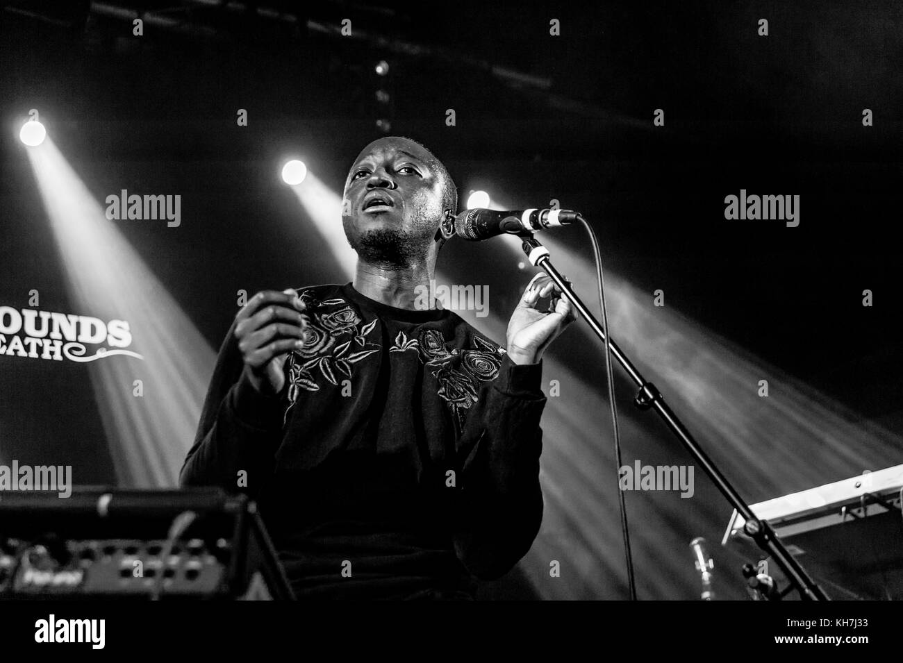 Birmingham, Regno Unito. 13 novembre 2017. La Rrationale gioca una data riprogrammata al Birmingham Hare & Hounds. © Ken Harrison/Alamy Live News Foto Stock