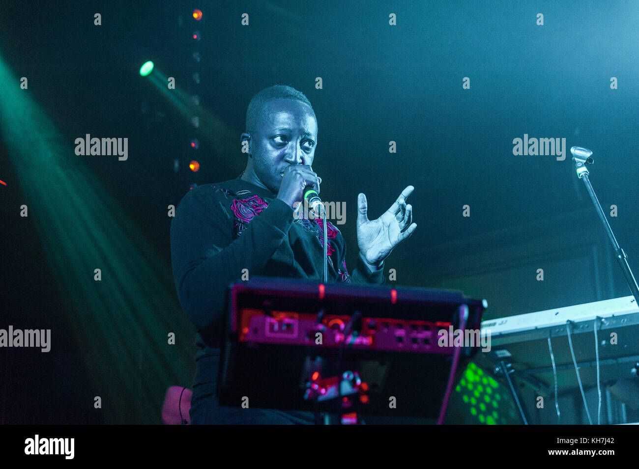 Birmingham, Regno Unito. 13 novembre 2017. La Rrationale gioca una data riprogrammata al Birmingham Hare & Hounds. © Ken Harrison/Alamy Live News Foto Stock