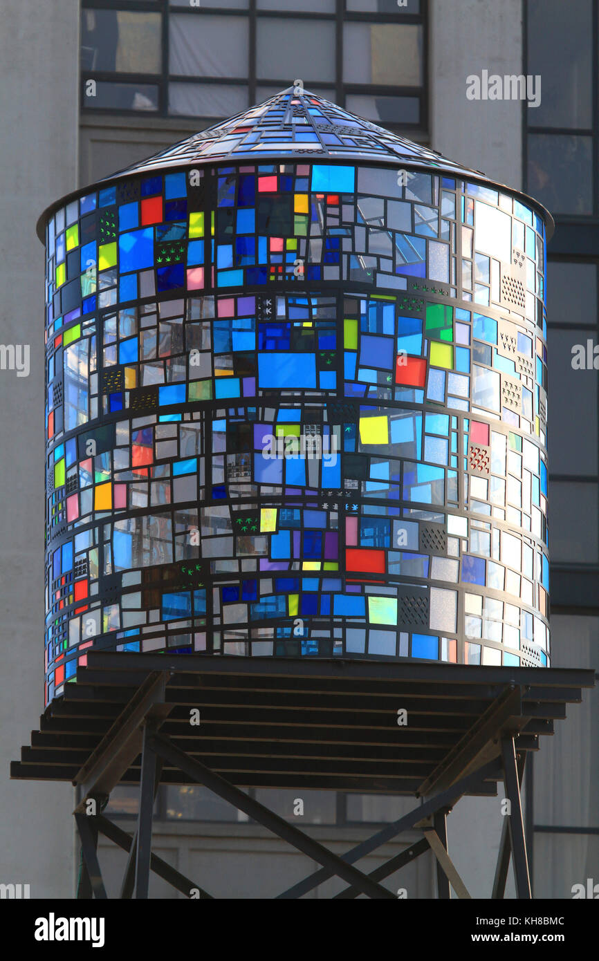 Stati Uniti d'America, new-york. brooklyn. urban art. Foto Stock