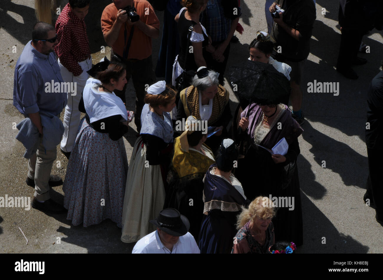 Processione di zingari, Saint Marie de la Mer, 2017, Francia Foto Stock