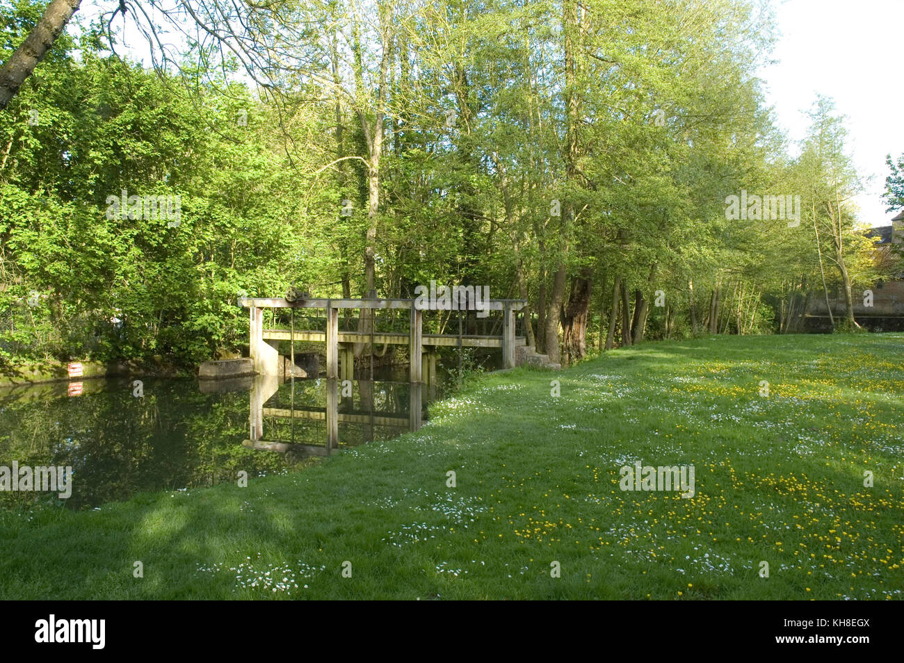 Giardino Marcel Proust, 2008, Saint-Hilaire en la recherche, Combray da recherche Proust Illiers, Francia Foto Stock