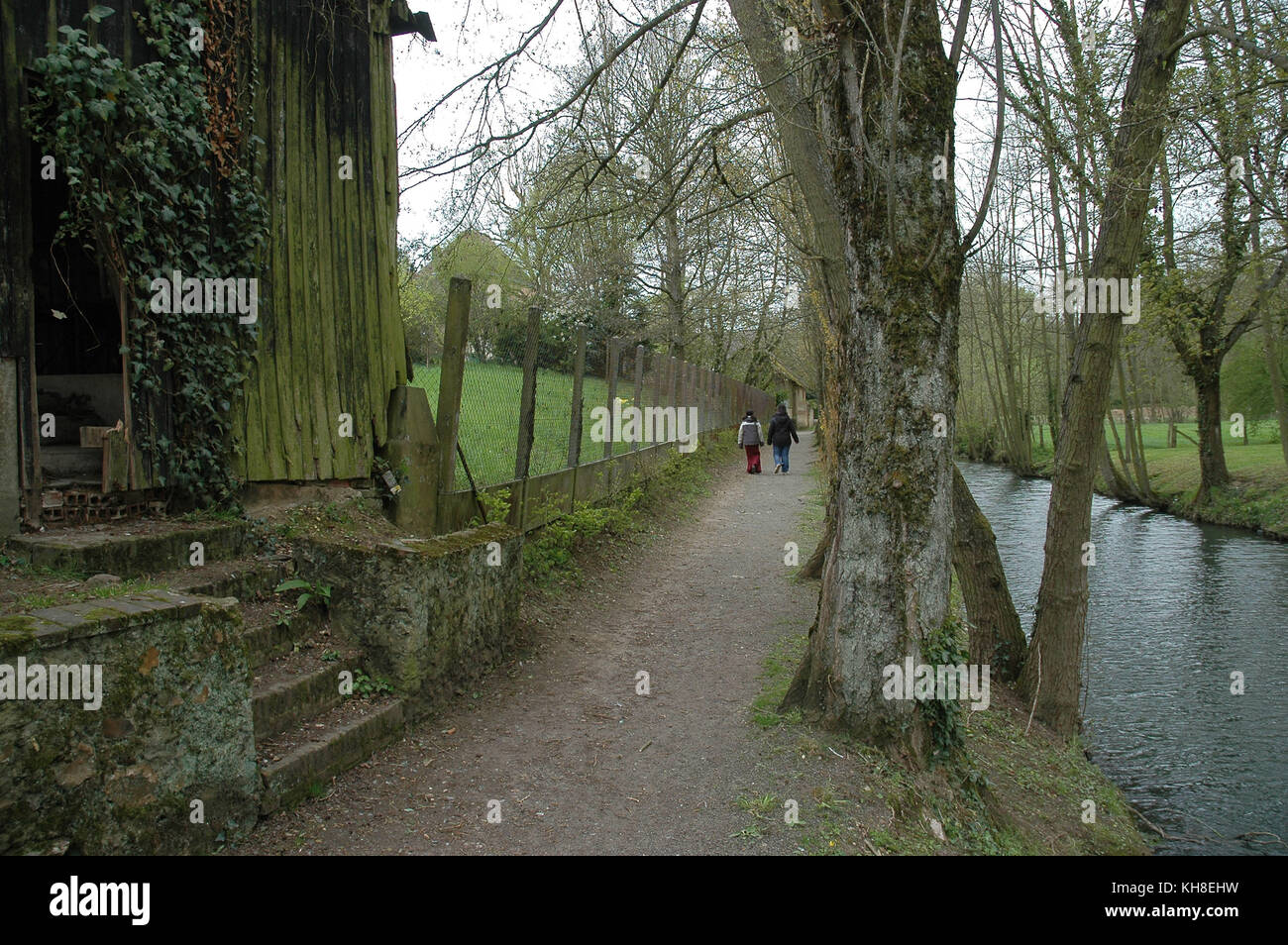 Giardino Marcel Proust, 2008, Saint-Hilaire en la recherche, Combray da recherche Proust Illiers, Francia Foto Stock