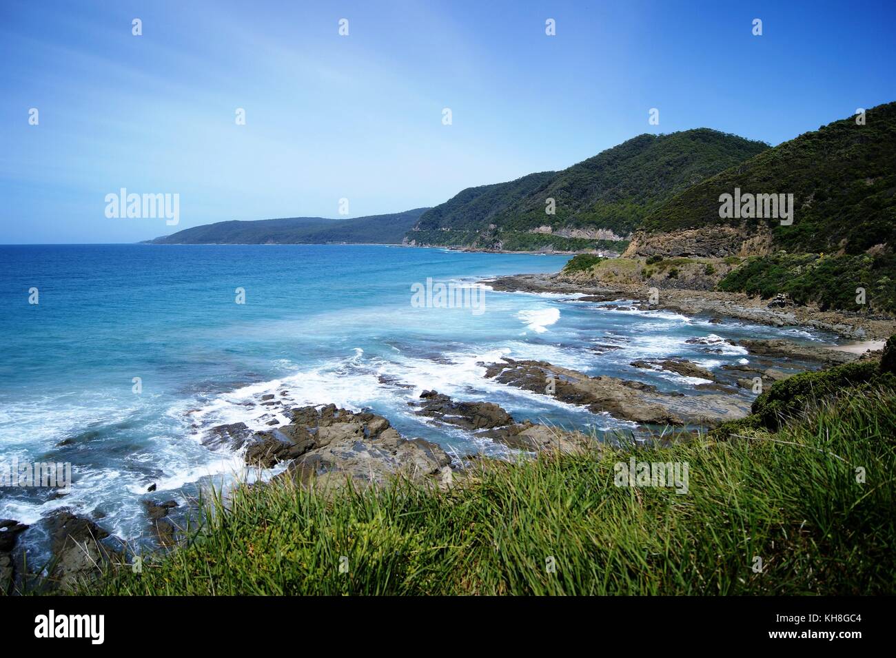 Apollo Bay, Great Ocean Road, Victoria, Australia Foto Stock