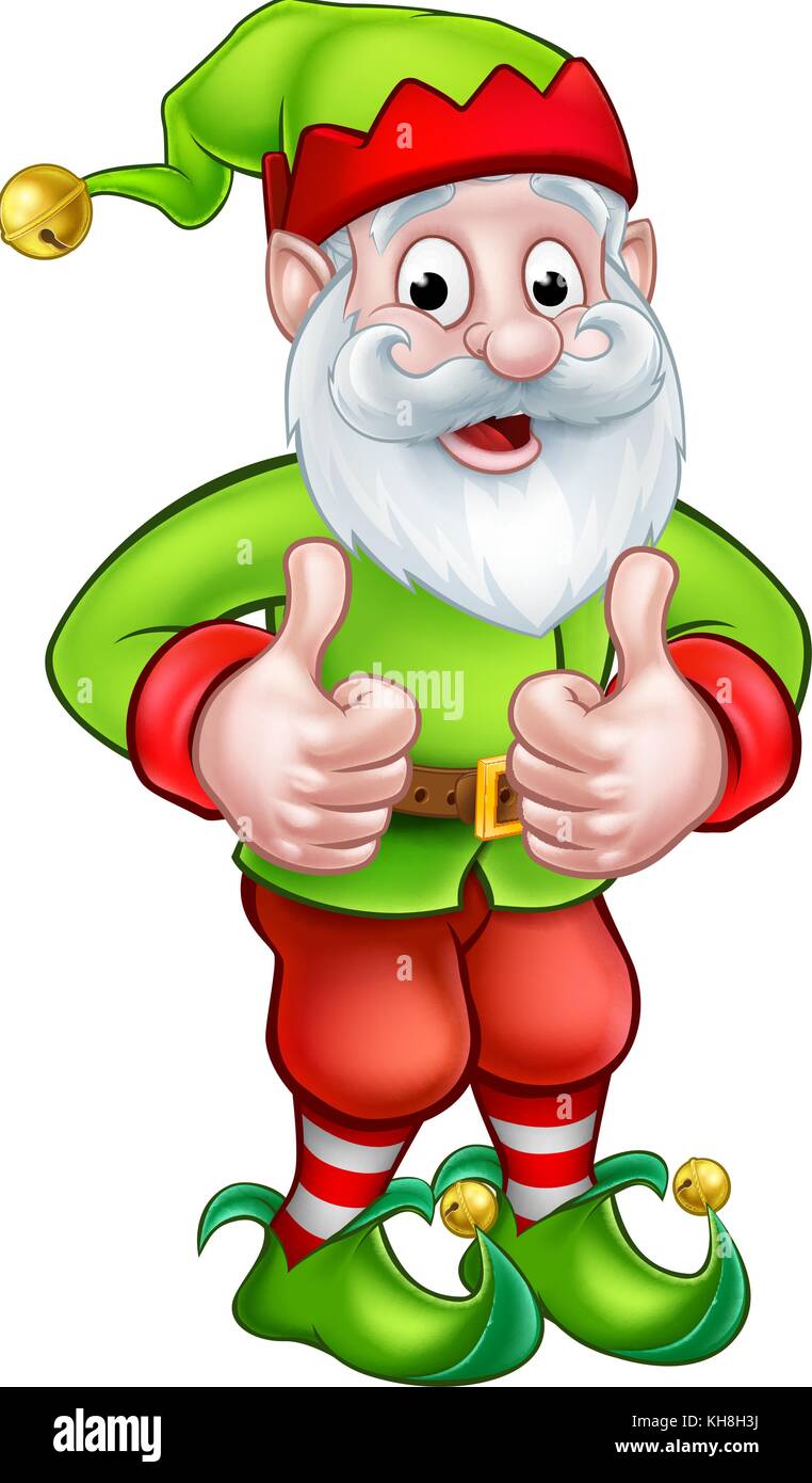 Cartoon gnomo da giardino Illustrazione Vettoriale