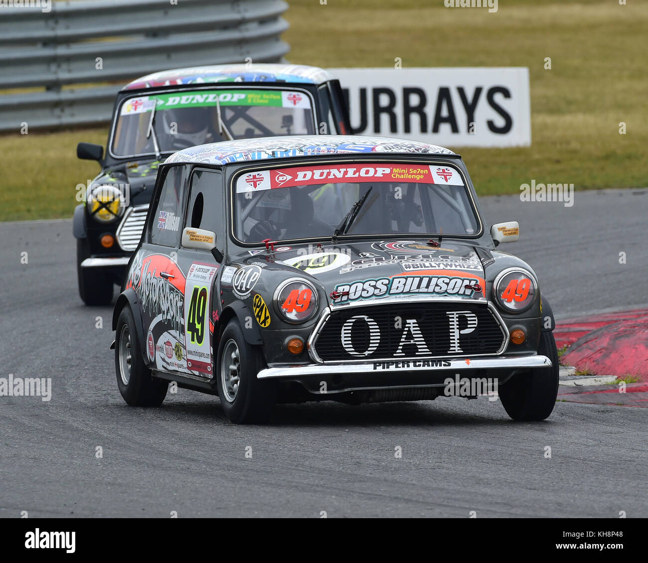 Ross billison, mini 7, mini Se7en campionato, mini festival, msvr, Snetterton, maggio 2017, veicoli, racing, motorsport, motor sport, il circuito da corsa, Foto Stock