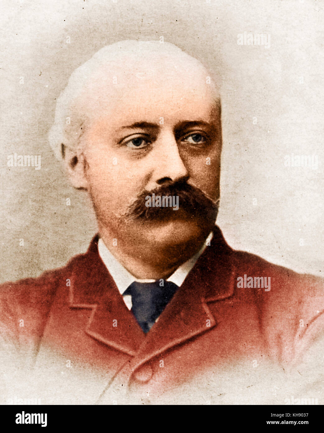 Hubert PARRY - ritratto del compositore inglese e scrittore di musica. 1848-1918 Foto Stock