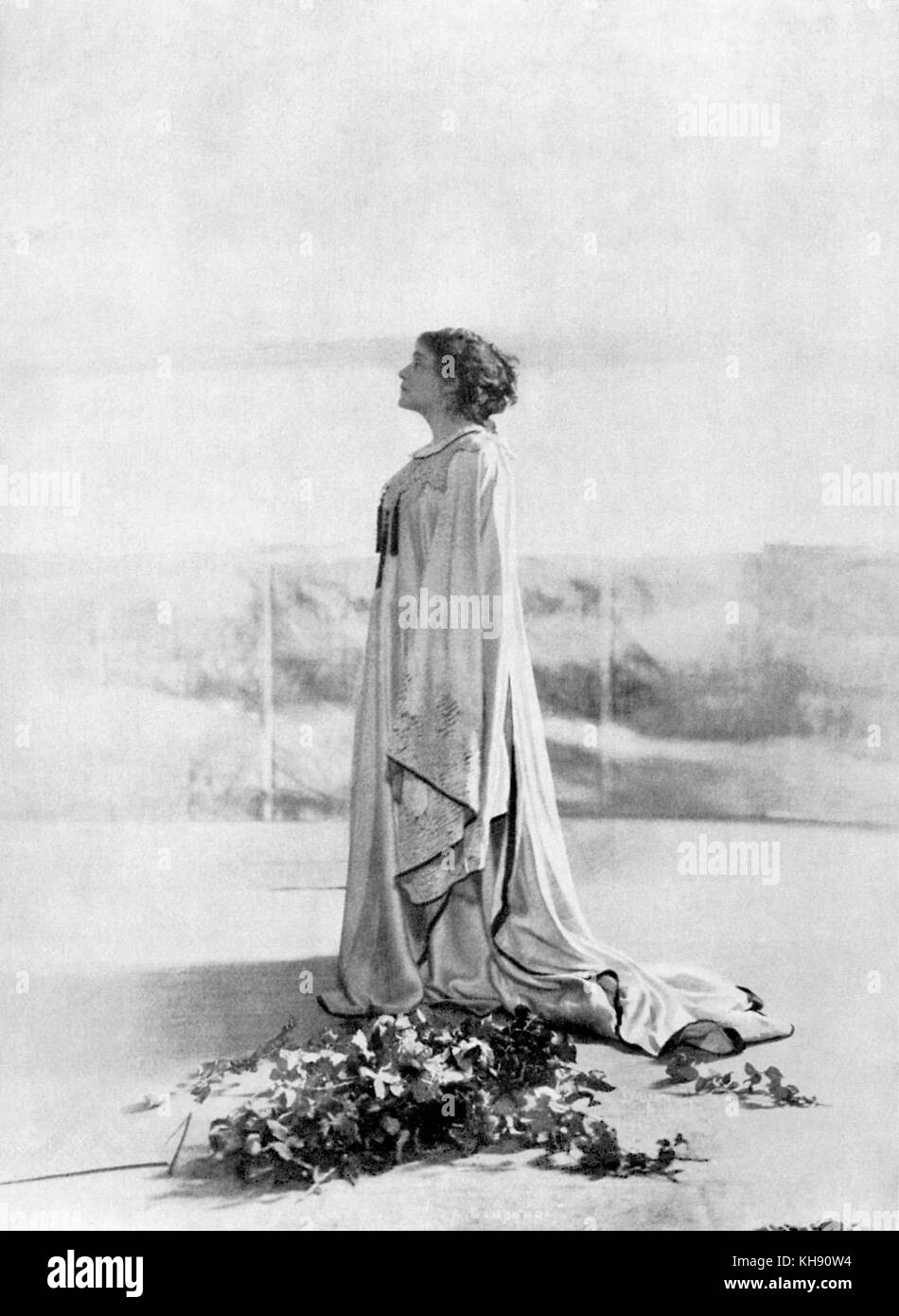 Eleonora Duse in La Gioconda - gioco da Gabriele d'Annunzio (1899). ED: attrice italiana, 1858-1924. GA: Italiano scrittore e drammaturgo, 12 marzo 1863 - 1 marzo 1938. Foto Stock
