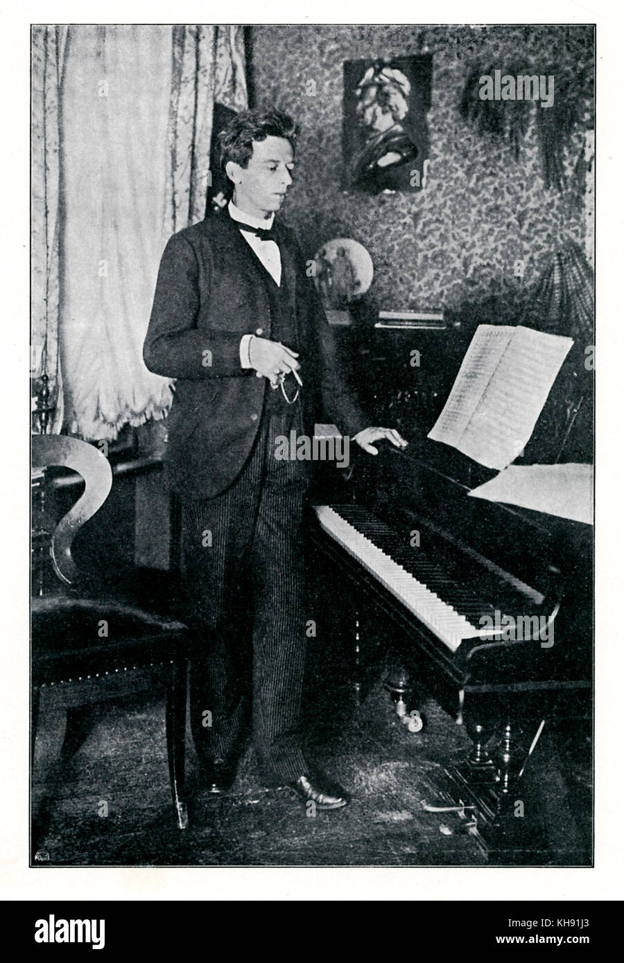Siegmund von Hausegger - Ritratto del conduttore austriaco e compositore. 16 Agosto 1872 - 10 ottobre 1948. Foto Stock