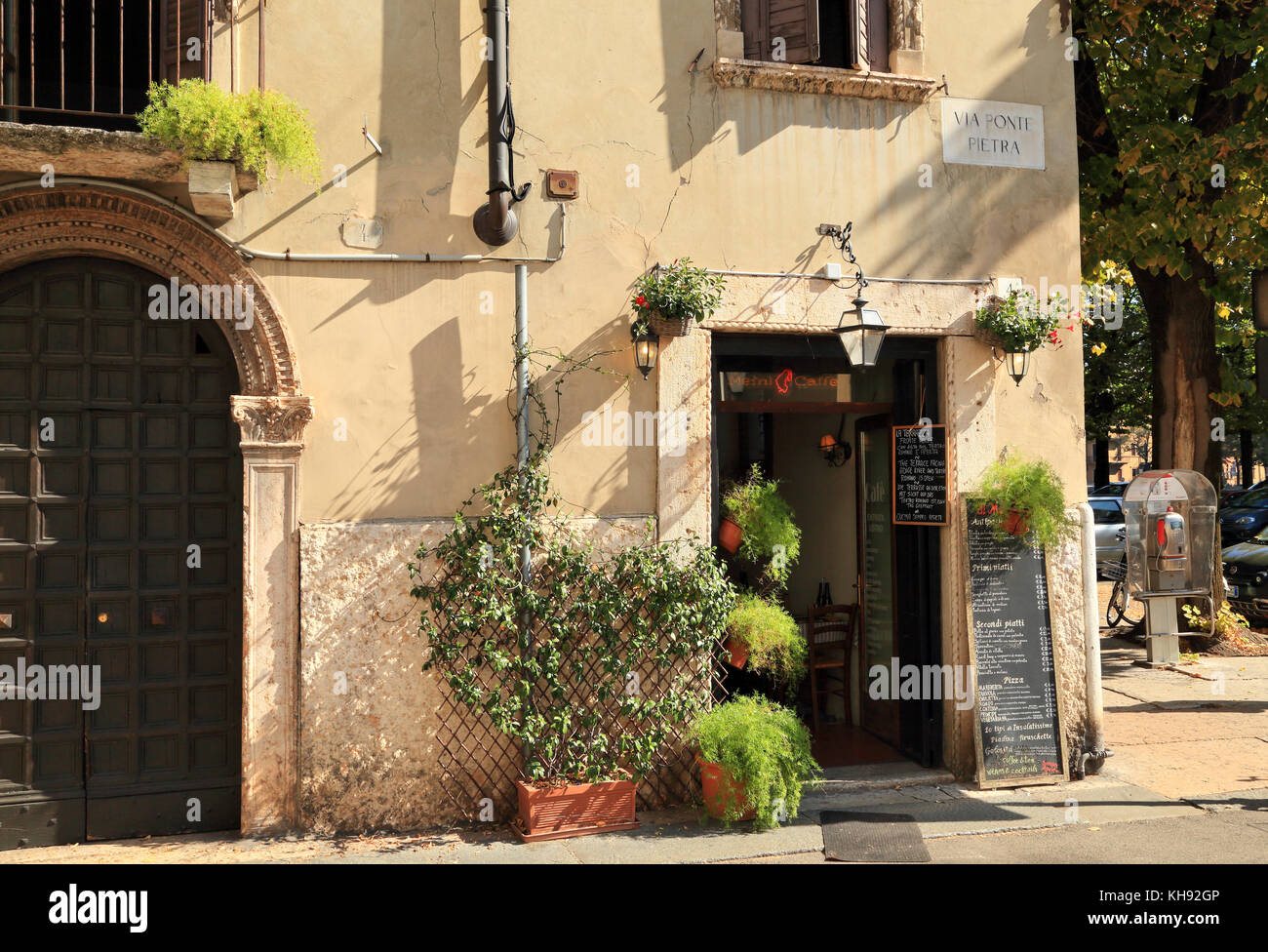 Cappa Café, Verona Foto Stock