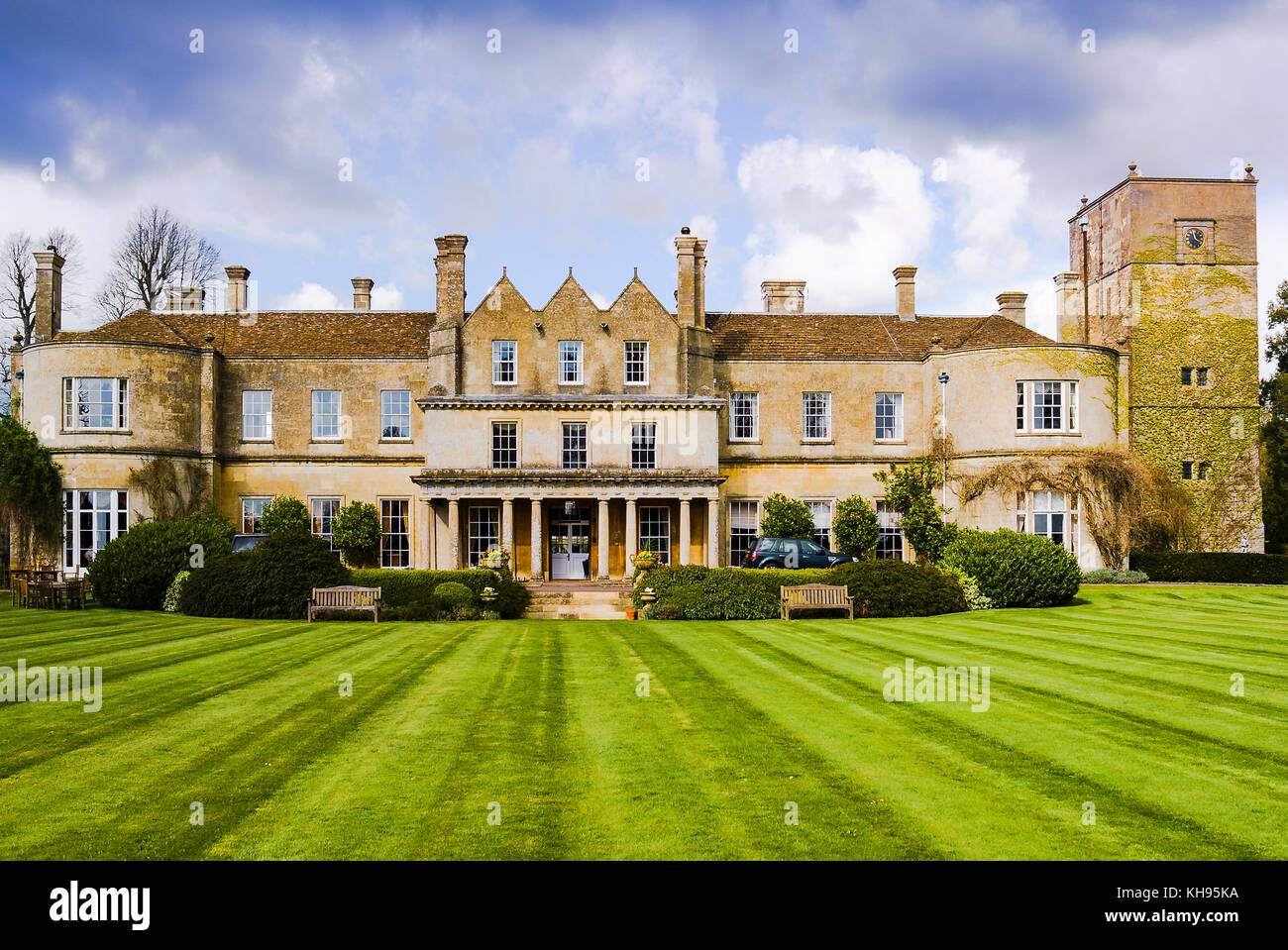 Lucknam Park Hotel and Spa vicino a Chippenham Wiltshire, Inghilterra REGNO UNITO Foto Stock