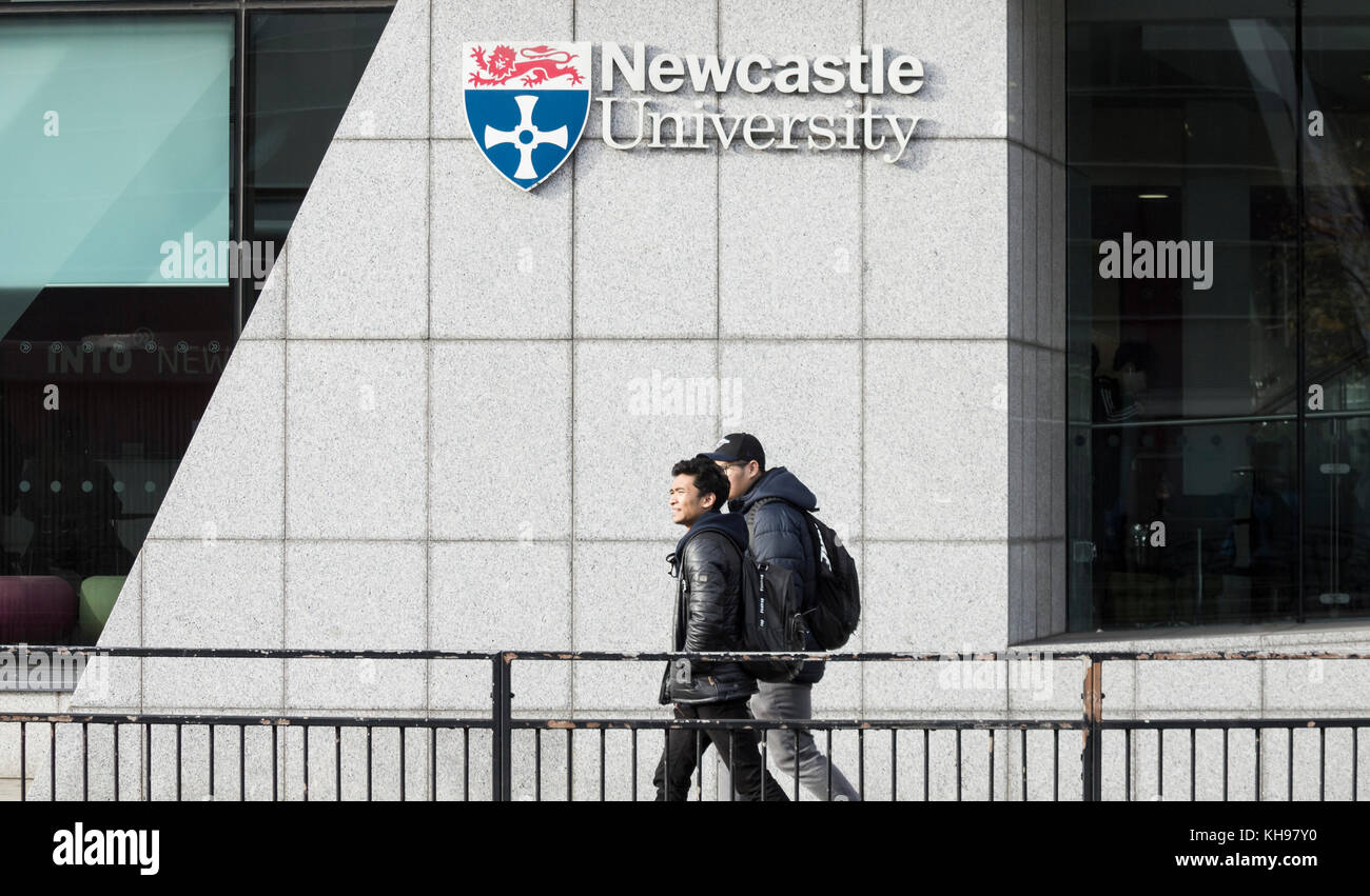 Università di Newcastle, Newcastle upon tyne, Inghilterra. Regno Unito Foto Stock