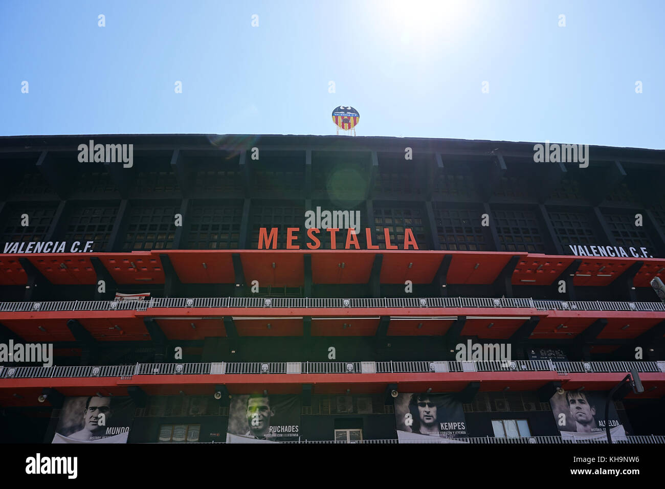 Valencia football club stadium Foto Stock